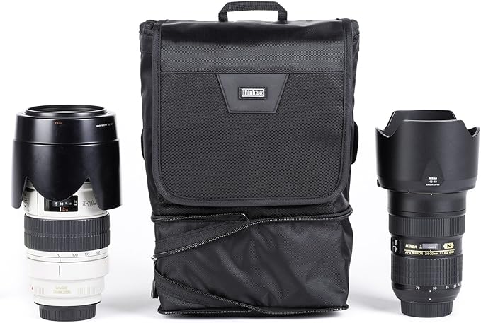 Think Tank Thin Skin Changer Pop Down V3.0 Compressible Modular System Pouch for Gripped Camera Body or 2 Small Lenses