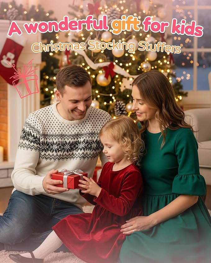 Kids Camera Instant Print, 1080P Digital Camera for Kids with 32GB SD Card, Toddler Girl Toys Birthday Festival Gifts for 3 4 5 6 7 8 9 10 Year Old Girls, Portable Travel Toys for Girls Age 3-10