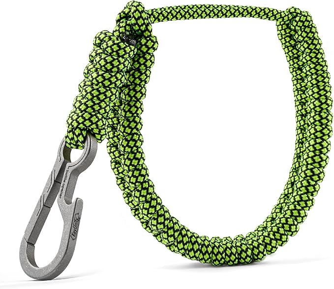 KeyUnity KC03 Camera Wrist Strap Adjustable Paracord with Carabiner, Braided Lanyard for Key, Cell Phone, Camera, and Wallet