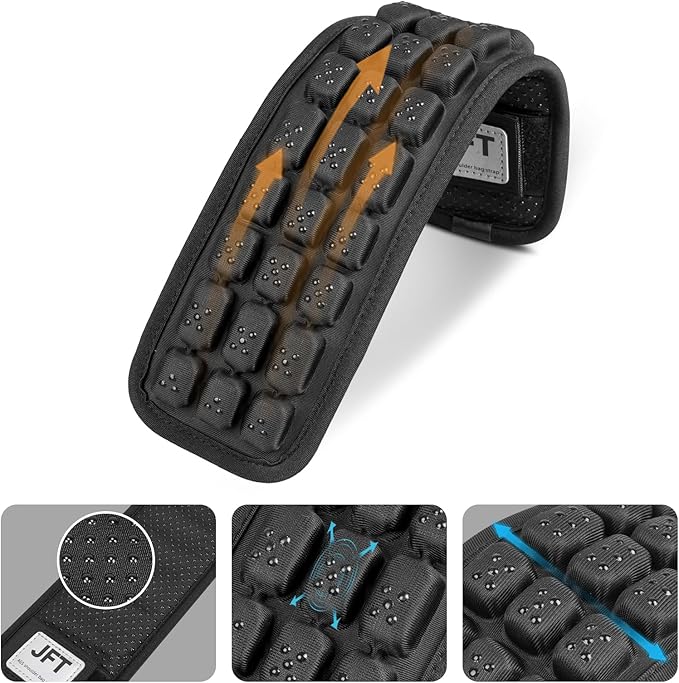 Shoulder Strap Pad of 3D Air Cushion, Backpack Accessories, Non-Slip Shoulder Strap Pad, for Hiking and Camping Bags, Bass Guitar Strap