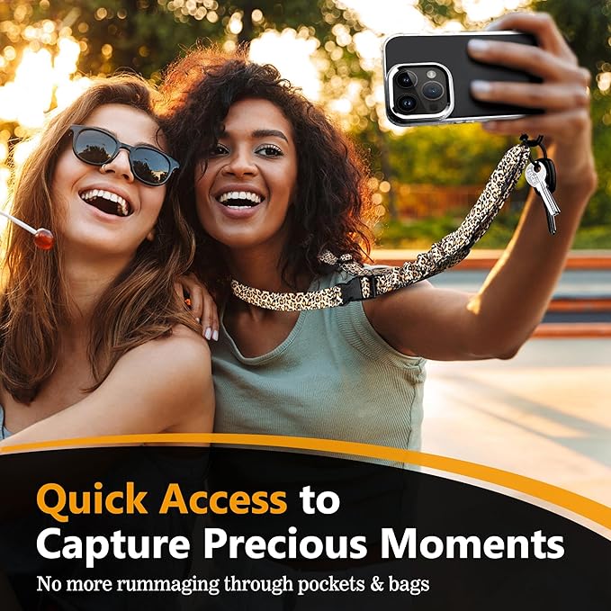 Azrra Adjustable Crossbody Phone Lanyard: Universal Crossbody Phone Strap Adjustable Cell Phone Lanyard for iPhone Samsung
