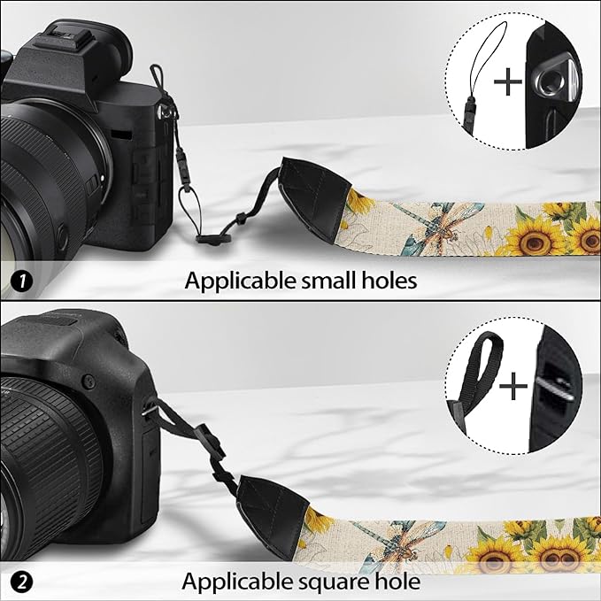 GLENLCWE Camera Strap, Camera Strap for Photographers Neck Strap Replacement Fit Most Cameras