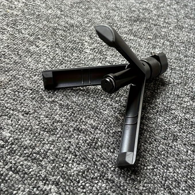 Bullet Time Handle Tripod Rotating Grip for Insta360 X5/X4/X3, DJI OSMO Pocket 3, GoPro – 360° Rotating Grip, 1/4" Thread, 6 lbs Capacity, Compact Selfie Stick & Tabletop Tripo