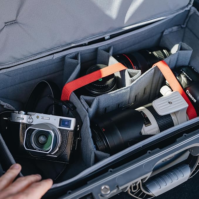 NANUK N-Cubik 13L Camera Bag Insert– Large Water-Resistant Cube – Shockproof Protective Camera Insert for Backpack (11.4”x 20.4” x 5.1”)