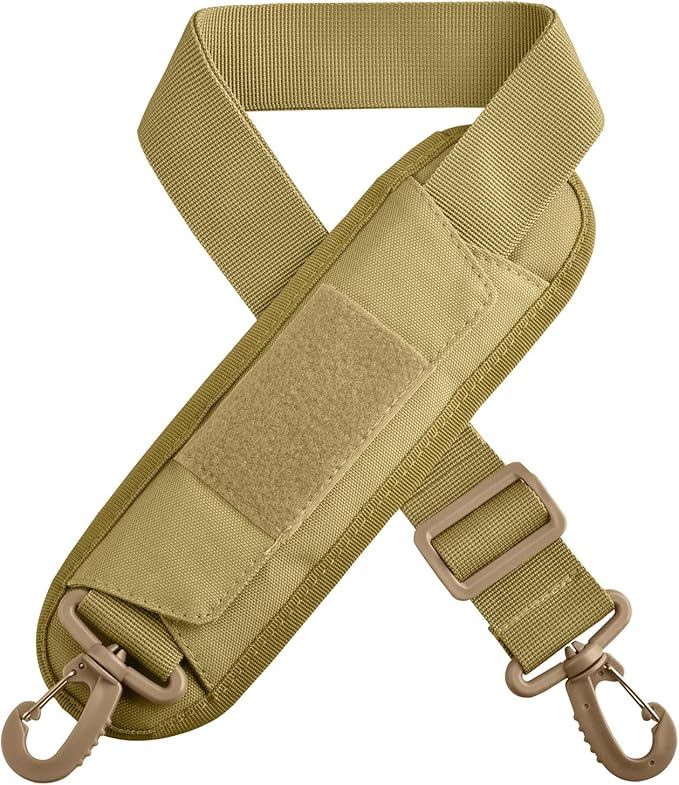 Azarxis Wide Replacement Shoulder Strap Adjustable Crossbody Canvas Webbing for Messenger Bag Laptop Computer Bag