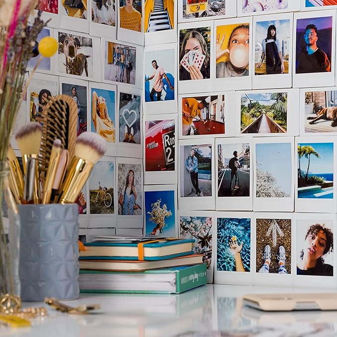 Fujifilm Instax Mini Instant Film, 5 Pack Film Bundle Includes 50 Total Picture Sheets