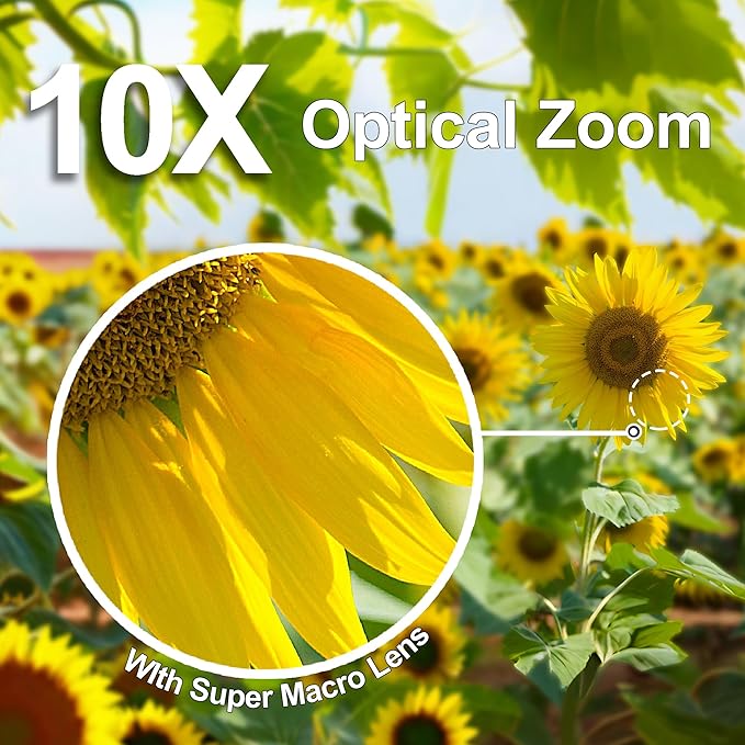 10X Macro Lens for iPhone Android Smartphone, Compatible with SmallRig NEEWER Phone Cage, with Detachable Diffuser Hood, 17mm Thread Universal Phone Lens Clip and Black Portable Bag