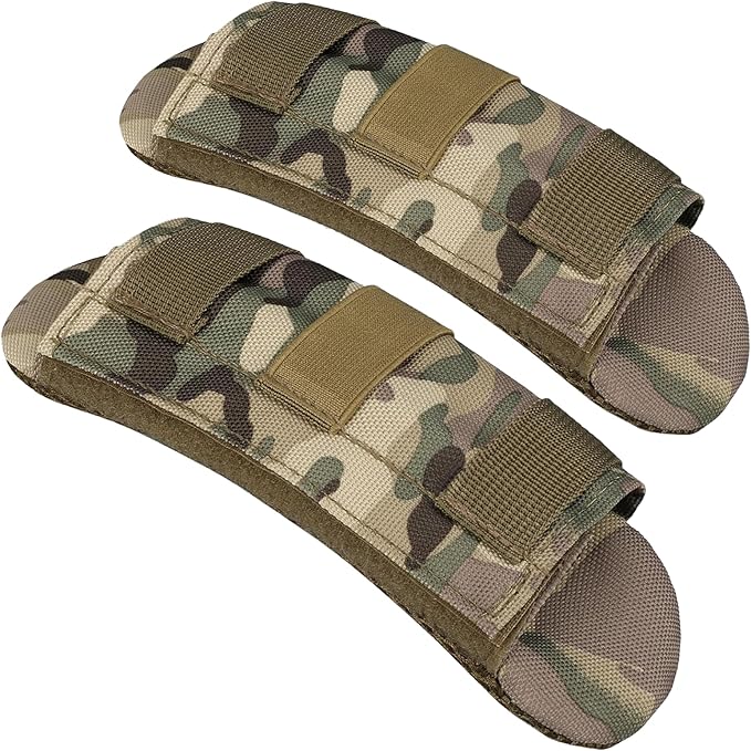 2 Pack Soft Breathable Shoulder Strap Pad guitar strap pad Tactical Vest Shoulder Pad,Mesh Pads with Tactical Gear