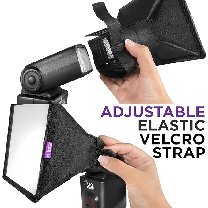 Altura Photo Flash Diffuser Light Softbox 6x5 (Universal, Collapsible with Storage Pouch) for Canon, Yongnuo and Nikon Speedlight