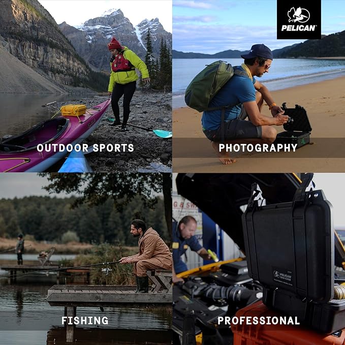 Pelican 1510 Case with Foam (Black)