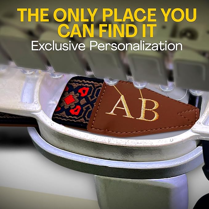 Art Tribute Camera Strap for All DSLR and Mirrorless Cameras. Add Your Name Or Initials Make It a Personalized Gift