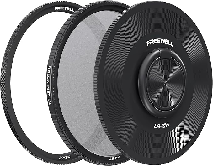 Freewell 67mm Glow Mist 1/4 Camera Filter Compatible with M2 Series