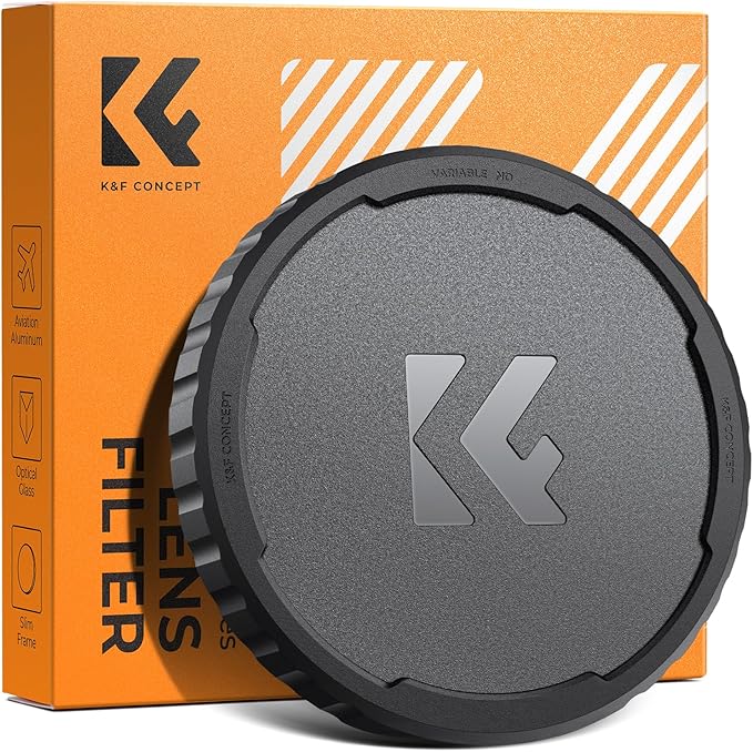 K&F CONCEPT 72mm Variable ND Lens Filter Cap TPU Material Filter Cap Only for K&F 72mm Adjustable Neutral Density Filter