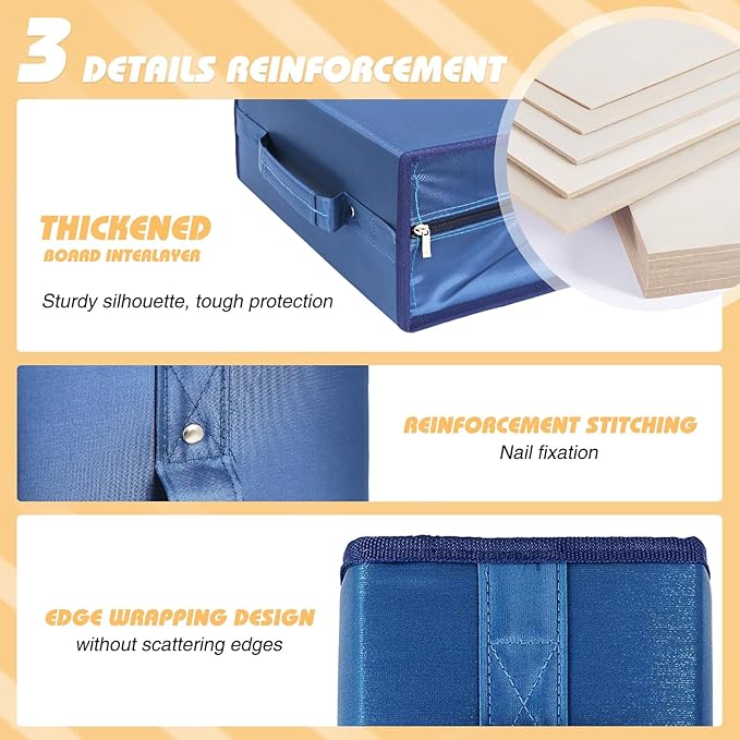 DVD Case CD Storage,384 Capacity CD Cases Holder DVD Storage Case Holders CD DVD Disc Case Storage Wallet Binder for Car Home Office Travel (Blue)