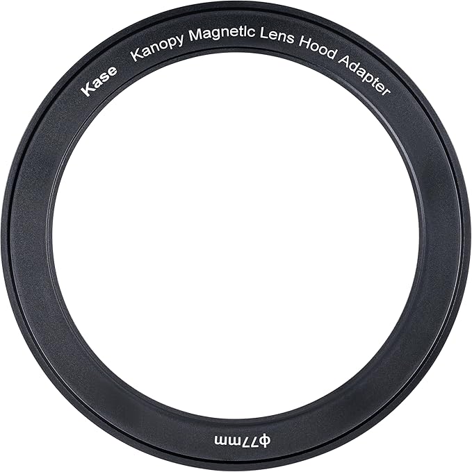 Kase Kanopy Magnetic Metal Lens Hood for Revolution/Revolution Plus 95mm Filters (77mm Adapter Only)