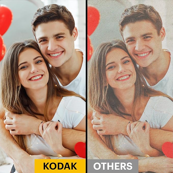 KODAK Mini Shot 3 Retro 4PASS 2-in-1 Instant Digital Camera and Photo Printer (3x3 inches) Initial 8 Sheets + 30 Sheets Cartridge Bundle, Yellow (NOT Zink)