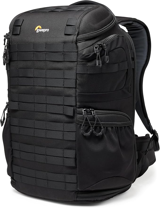Lowepro ProTactic BP 450 AW III Camera Backpack, 4-point Access, Professional Camera Bag, DSLR/Drones/Mirrorless, Up to 16" Laptop, Rain Cover, for Photographer,Videographer, Volume 28L