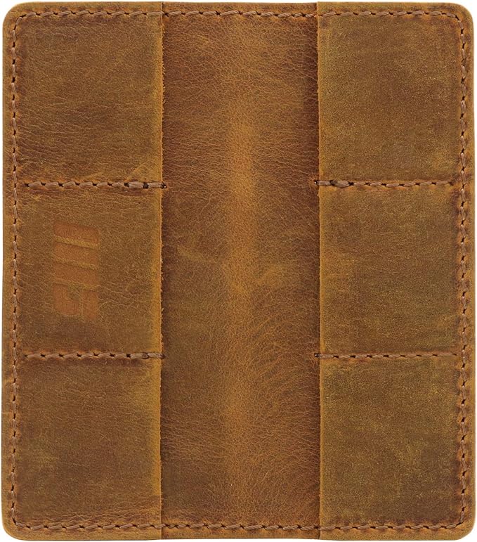 MegaGear Leather SD Card Holder with 12 Card Slots