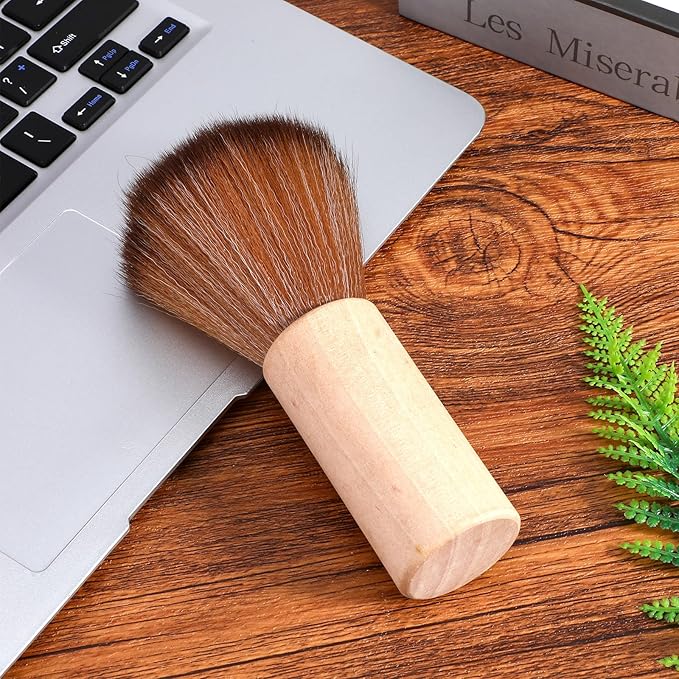Record Cleaning Brush Vinyl Record Brush Dust Remover Brushes Anti-Static Dust Records Cleaner Brushes with Wood Handle for Vinyl Albums CD