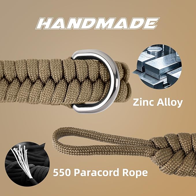 SUNYA Camera Wrist Strap for Photographers - Paracord Rope Hand Strap Compatible with DSLR or Mirrorless Camera