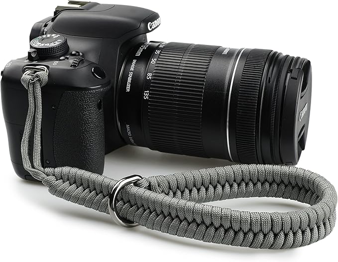 SUNYA Camera Wrist Strap for Photographers Paracord Rope Camera Hand Strap Compatible for DSLR or Mirrorless Camera