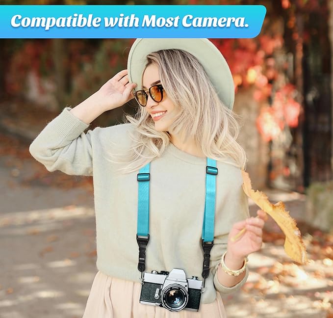 Padded iPad Binocular Camera Shoulder Strap, Nylon Neck Lanyard Strap for Tablet Case Crossbody Laptop Luggage Bag