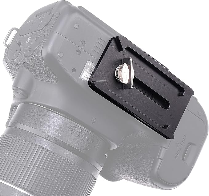 Fotga 70mm/2.75in Camera Mount Quick Release Plate for DJI Ronin SC Gimbal Stablilizer,Compatible Arca Swiss Tripod Ball Head Clamp PU70