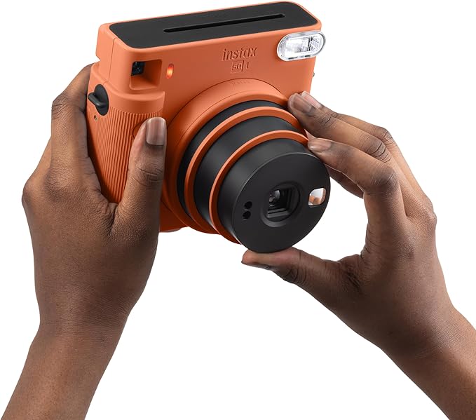 Instax Square SQ1 Instant Camera, Terracotta Orange