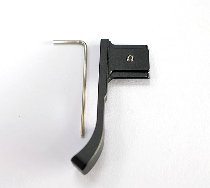 FITTEST NEW Metal Aluminium Thumbs Up Grip for Fujifilm Fuji XE3 Camera black Compact Camera Thumb Grip