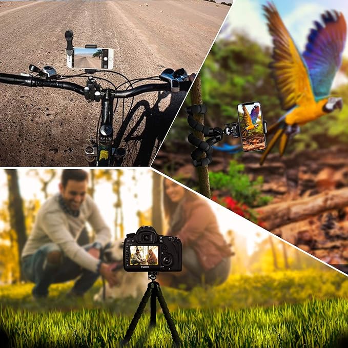 15 in 1 Universal Phone Camera Lens Kit 18X Telephoto lens Wide Angle lens,Macro Lens, Fisheye lens,Kaleidoscope 3/6 lens, CPL/Flow/Star/Radial Filter, Tripod, Remote Shutter for most of Smartphone