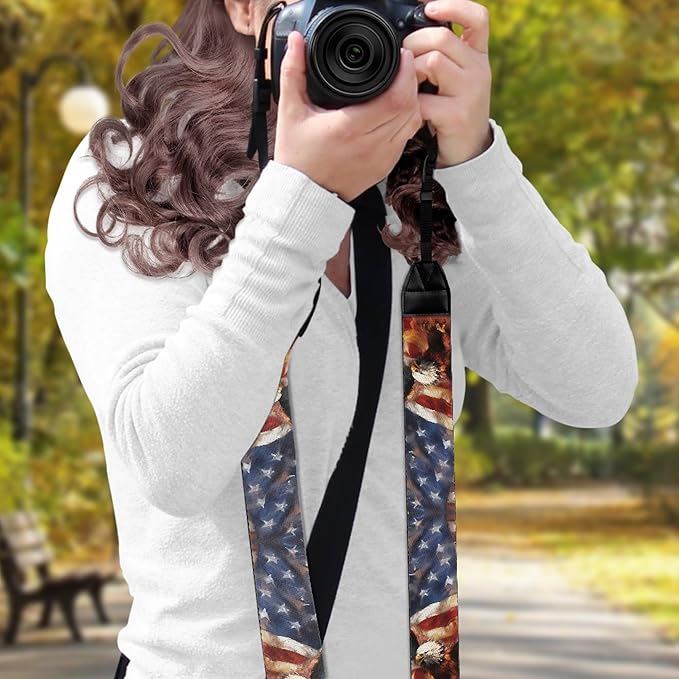 GLENLCWE Camera Strap, Camera Strap for Photographers Neck Strap Replacement Fit Most Cameras