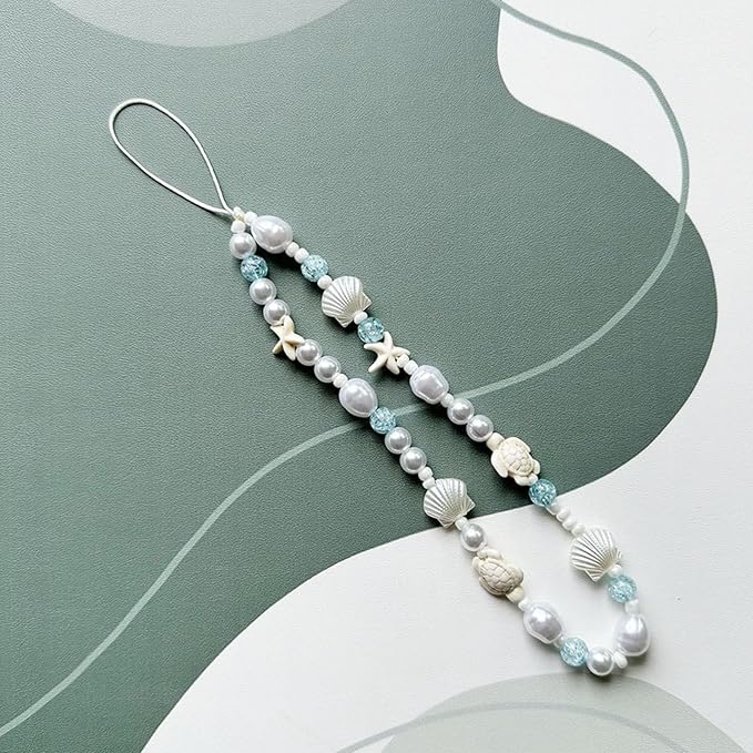 Beaded Camera Wrist Strap Cute Digital Camera Charm Lanyard Phone Charms Strap Beaded Camera Chain for Phone Bag Keychain