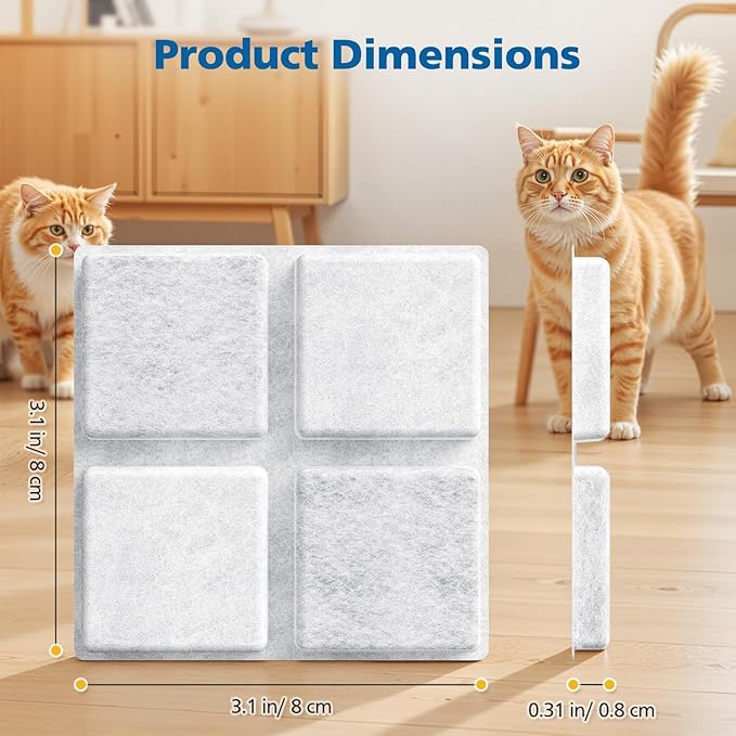 24 Pack Pet Food Desiccant Bags for Petlibro Automatic Cat dog Feeders, Keep Pet Food Dry and Fresh, for Model PLAF001, PLAF101, PLAF005, PLAF006, PLAF103, PLAF203