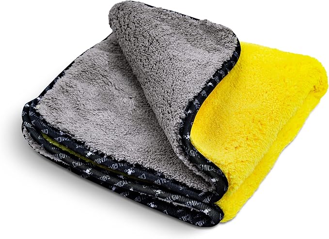 Chemical Guys MIC_1001 Microfiber Max 2-Faced Soft Touch Towel for Auto, Home, Kids, Pets & More (16 in. x 16 in.) (Pack of 12)