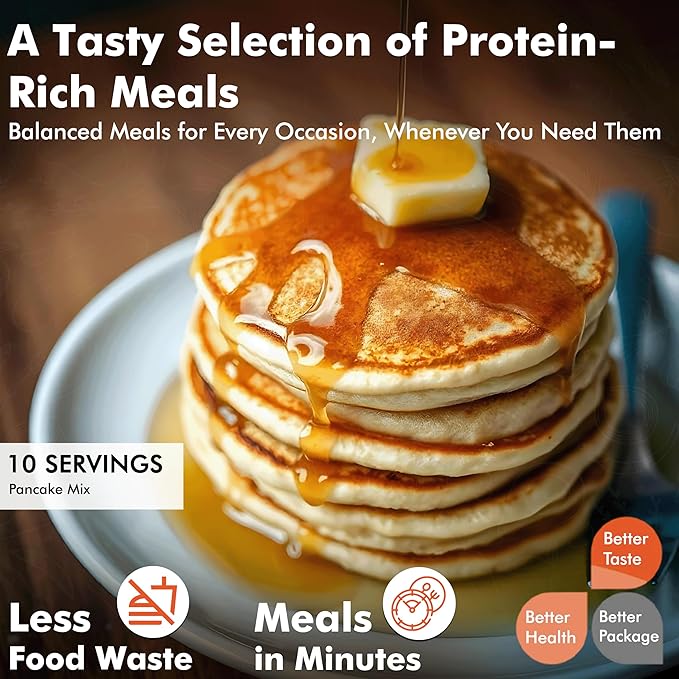 Numanna Family Pack Bucket 3,456 Servings 24-Months Emergency Meal Kit | Easy-to-Prepare, Non-GMO Freeze-Dried Survival Food | Everyday Meals in Resealable Pouches | Made in USA | 25+ Year Shelf Life