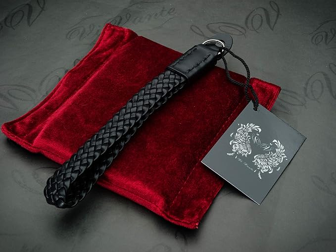 Vi Vante BENGAL Unleashed Black Leather Braided Camera Wrist Strap Ultra Soft Lambskin Exclusive; Hand Made luxury