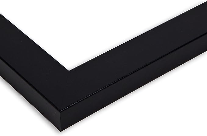 Art to Frames Double-Multimat-398-693/89-FRBW26079 Collage Photo Frame Double Mat with 20-2x3 Openings and Satin Black Frame