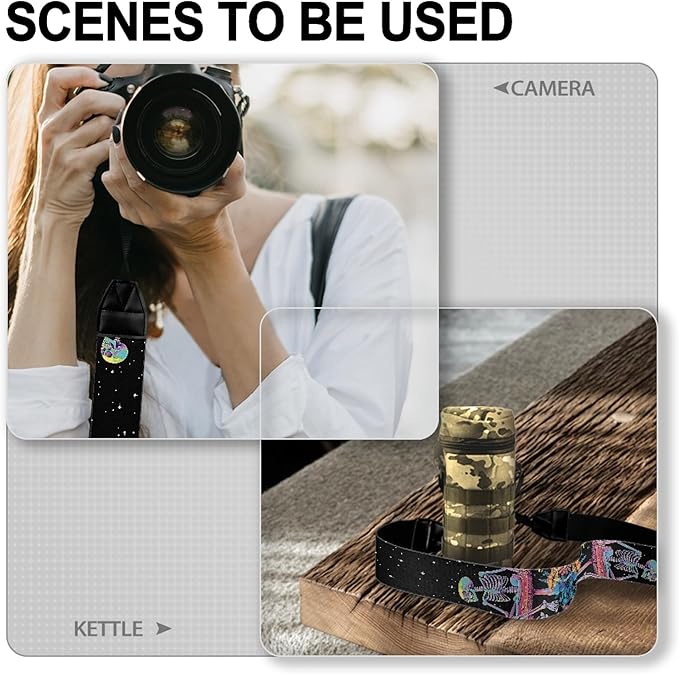 GLENLCWE Camera Strap, Camera Strap for Photographers Neck Strap Replacement Fit Most Cameras