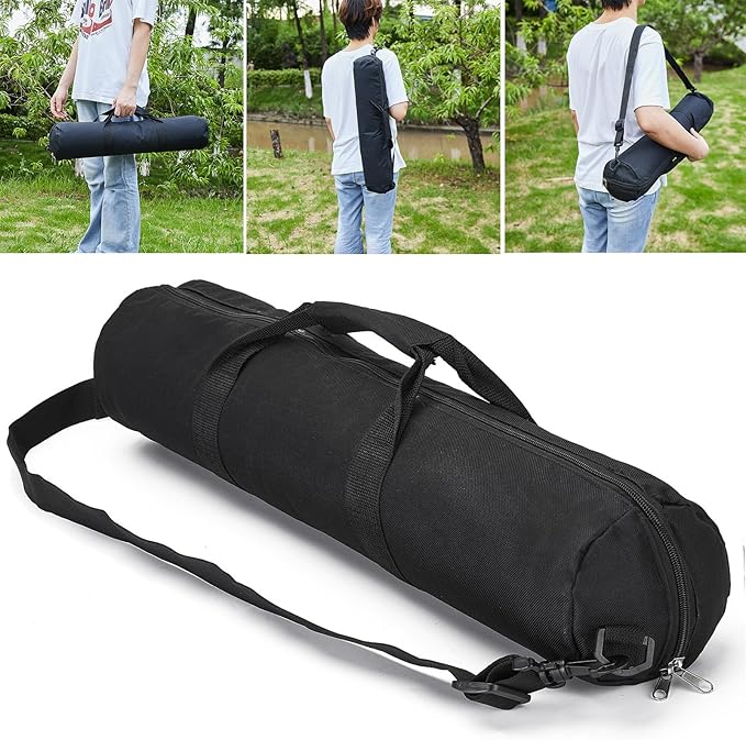 Tripod Case Heavy Duty Tripod Bag with Shoulder Straps and Handles L