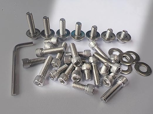 40 Pieces 1/4 Inch Screw Camera Accessories, Camera Screws Mount Set for Tripods, Quick Release Plates