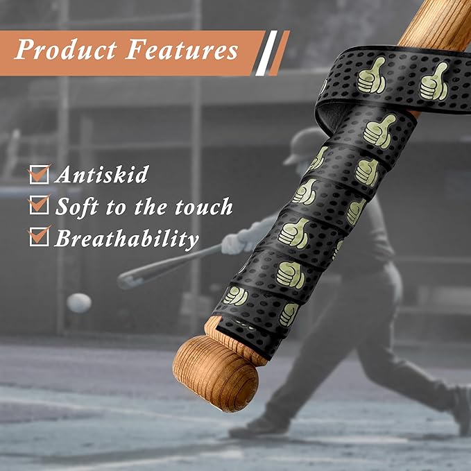 Bat Grip for Baseball & Softball, Precut Bat Tape – Wrap Your Bat