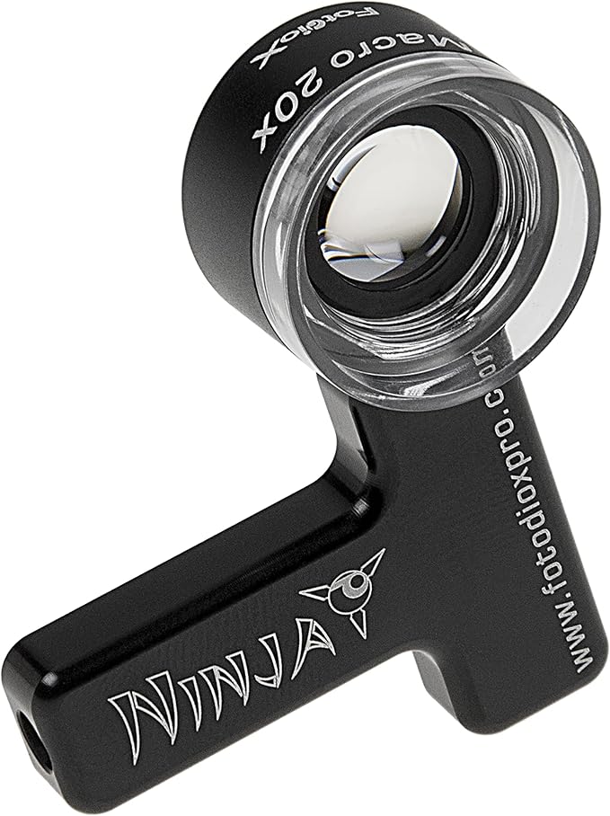 Ninja Macro Kit - Creative Universal & Magnetic Accessories for Smartphones: Ninja Magnetic Core, 20x Macro Lens