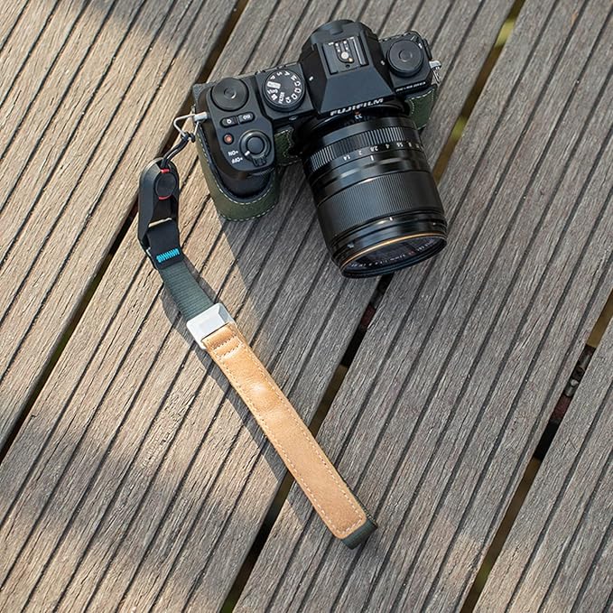 mecizox Camera Wrist Strap, Camera Hand Straps for Photographers, Adjustable Quick Release for DSLR SLR