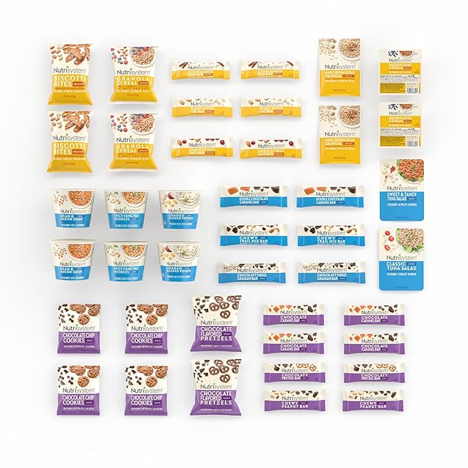 Nutrisystem® 14 Day Kit Flex, Ready-to-Go Breakfasts, Lunches, and Snacks, 42 Servings
