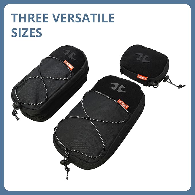 8TIMBER Organizer Bag - .5L Interior Travel Storage for Pencils Chargers and Accessories