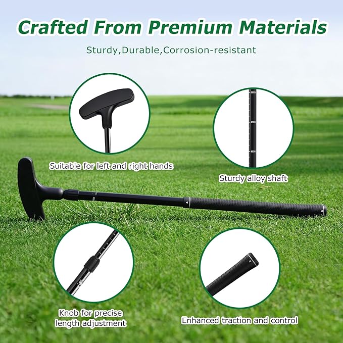 Golf Club Cleaning Kit,Golf Accessories,Golf Cleaning Kit with Golf Club Cleaner Water Brush,Towel,Divot Repair Tool,Groove Sharpener,Golf Ball Alignment Complete Golf Kit
