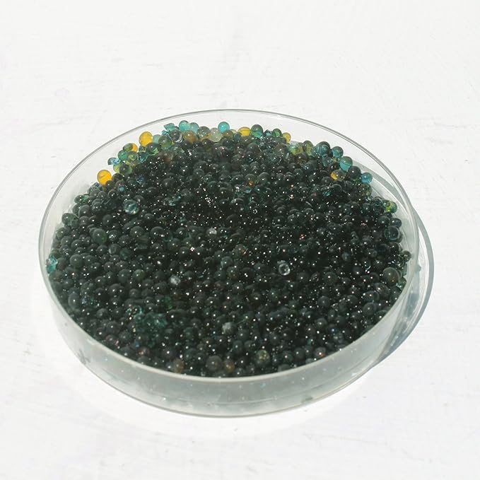 "Dry & Dry" [5.5 LBS] Premium Orange Indicating Silica Gel Desiccant Beads(Industry Standard 3-5 mm) - Rechargeable