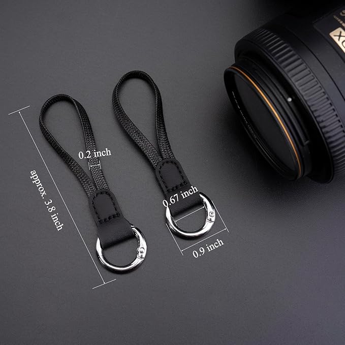 Camera Strap Quick Release QD Loops Connector for DSLR SLR Mirrorless Cameras Neck Shoulder Strap Binoculars Adapter Connect Connection Links(Big)