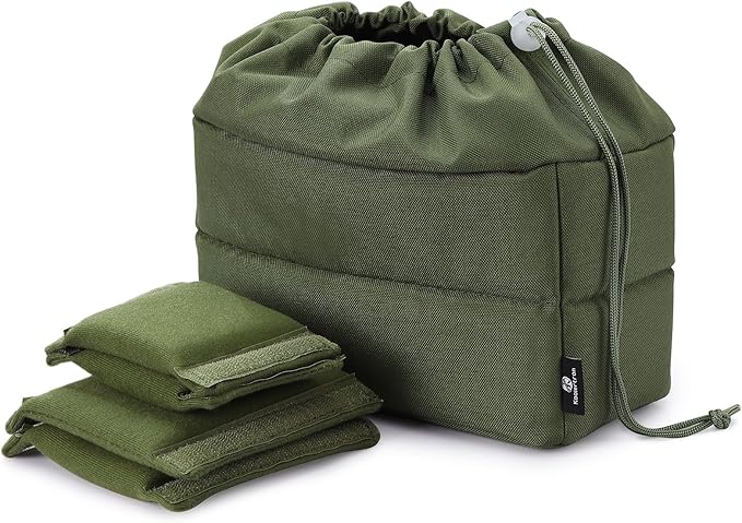 Koolertron Waterproof DSLR Camera Bag with Removable Insert, Adjustable Compartments, Fits in Camera Bags - Protective Case for DSLR/SLR Cameras & Accessories