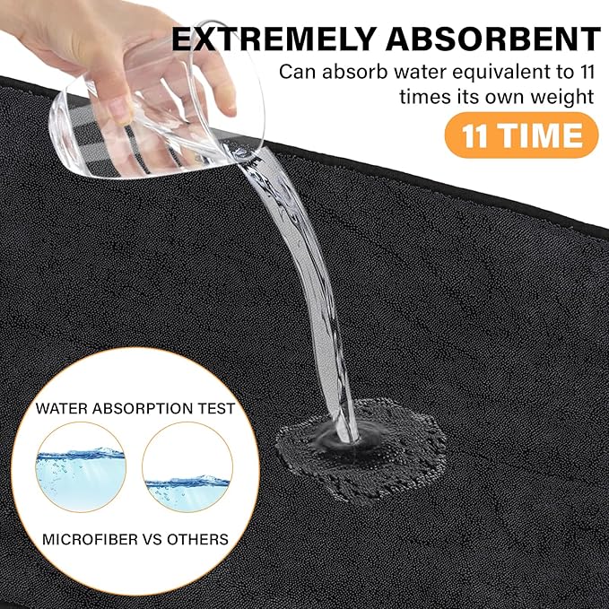 Shiny Wipes Cleaning Cloths,3pcs Drying Towels,Shower Doors Drying Towels,16 * 16in Streak Free Glass Window Car Mirror Super Absorben Microfiber Cleaning Cloths (3pcs Grey 16 * 16″)